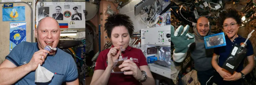 What do astronauts eat in space?