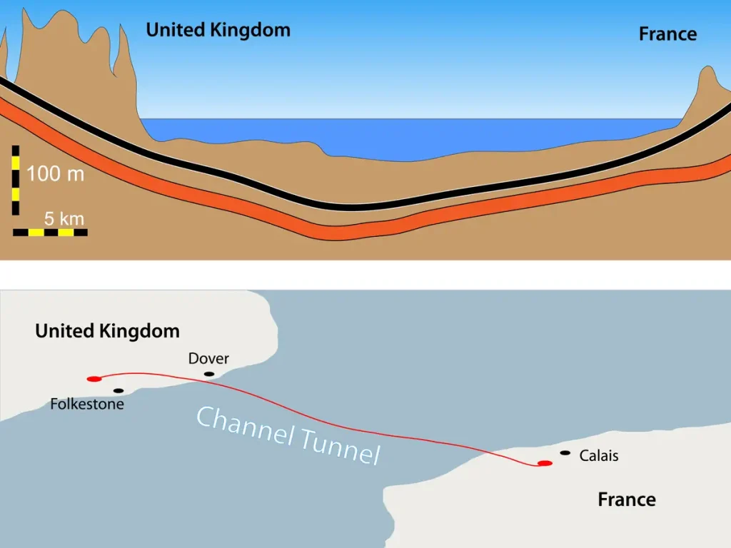 7 wonders of the modern world: The Channel tunnel