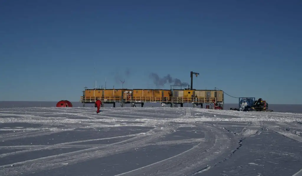 Stardust is raining down on Earth: Antarctica research station