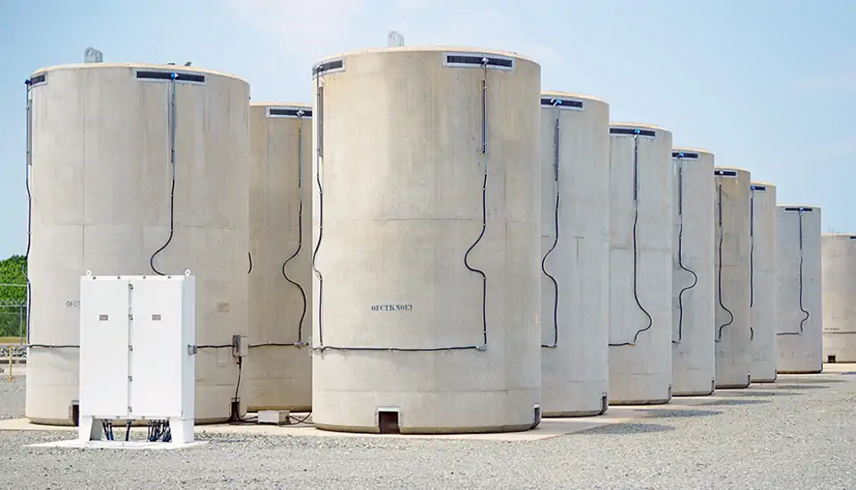 Myths about nuclear energy: Dry cask storage