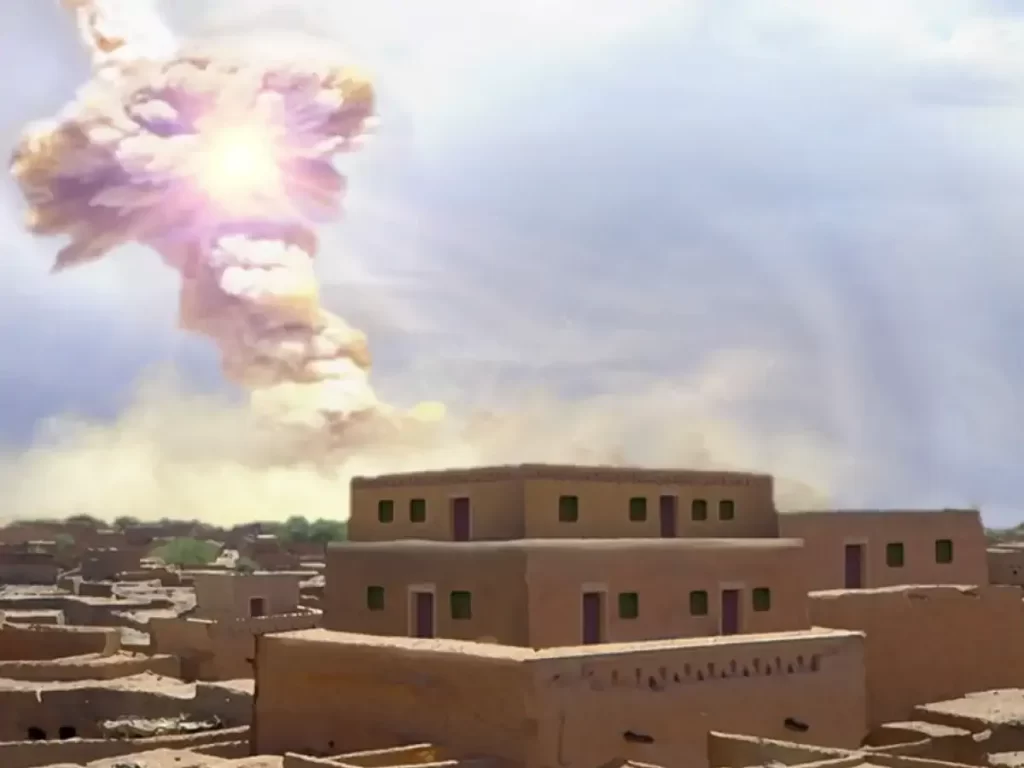 A meteor strike stronger than 1,000 Hiroshima atomic bombs wiped out the ancient city of Tall el-Hammam 3,600 years ago