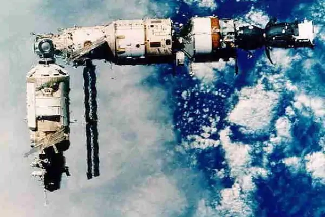 Mir Space Station Kvant-2 Module