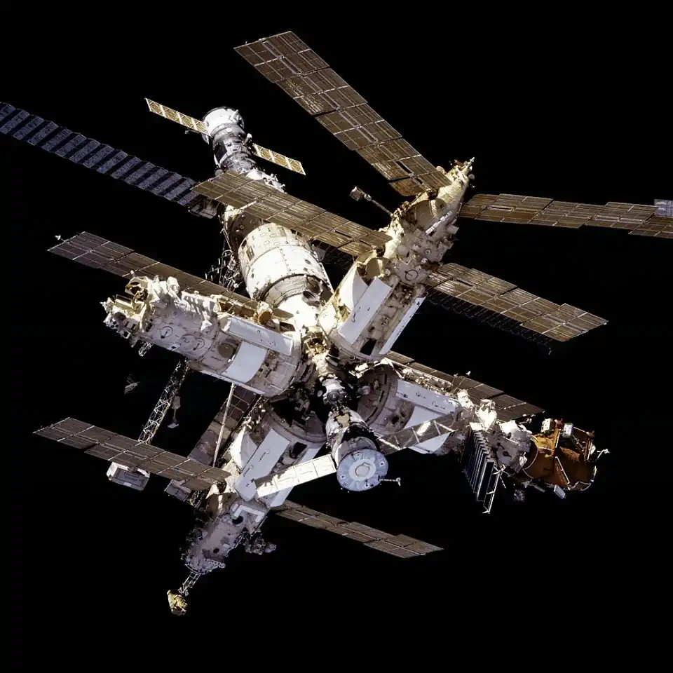 Mir Space Station Priroda Module