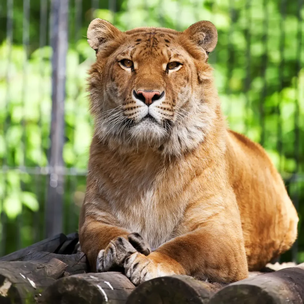 A Siberian liger