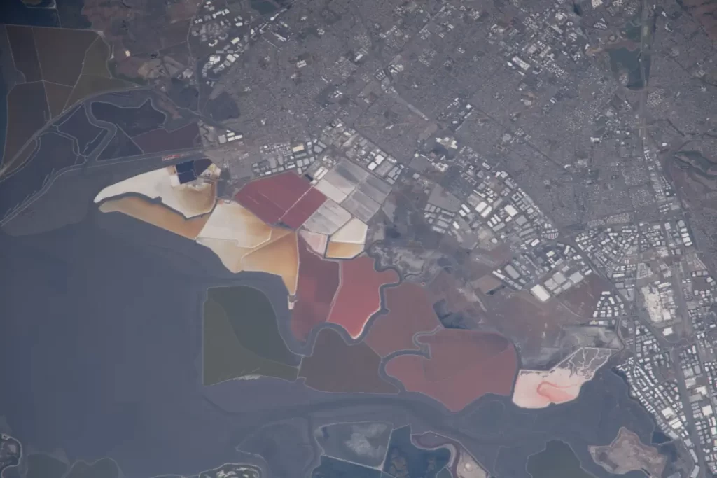 Most beautiful Earth photos taken from the International Space Station in 2021: The southern end of San Francisco Bay