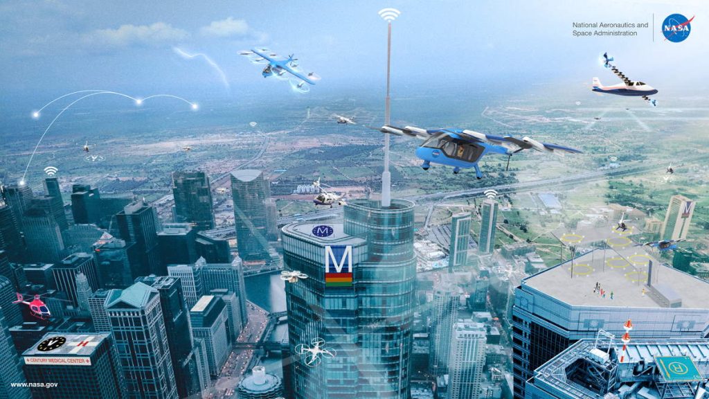 NASA's Vision for Future Airspace Mobilit