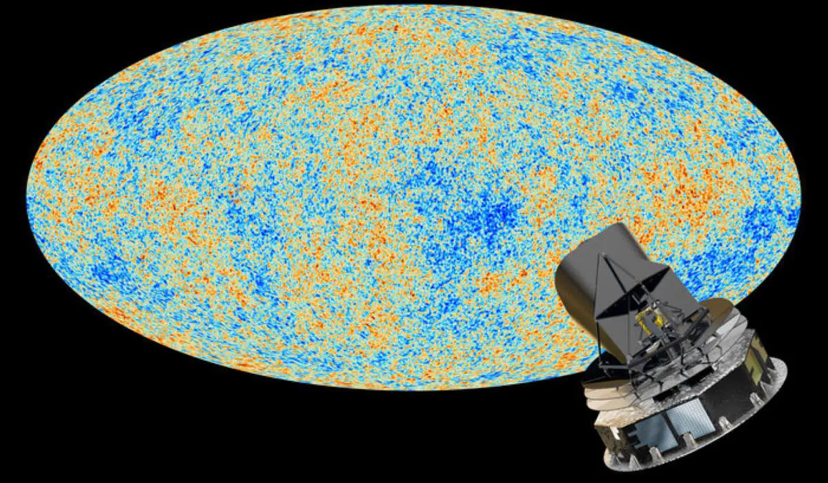 lanck spacecraft revealed the most detailed map ever created of the Cosmic Microwave Background
