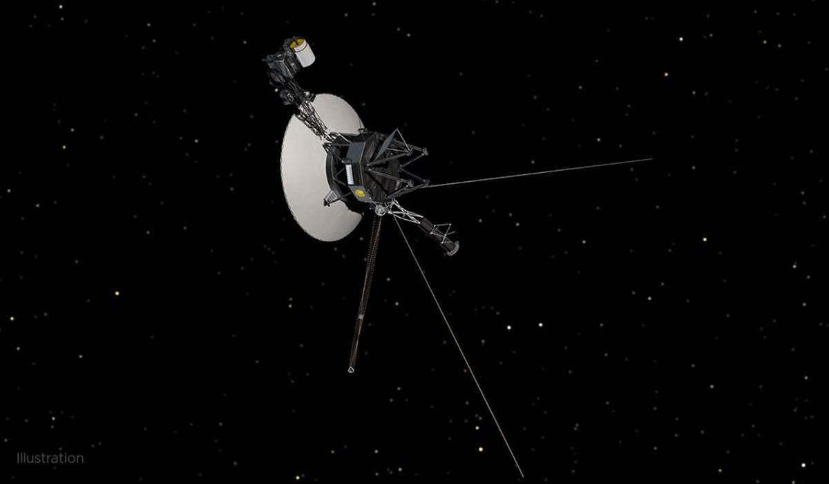 Voyager 1 in deep space