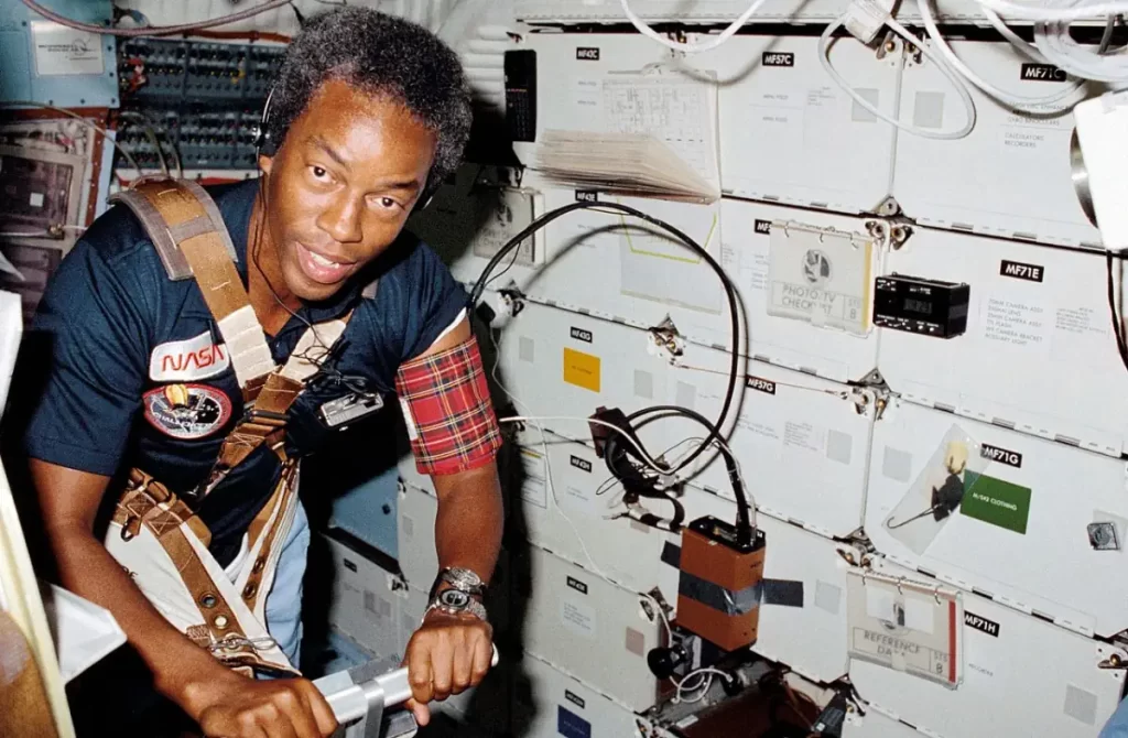 Guion Bluford, the first black astronaut in space