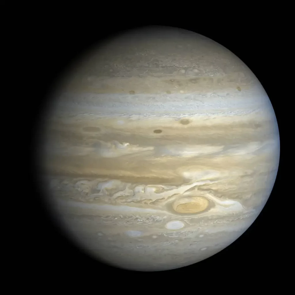 Jupiter by Voyager 2 (1979)