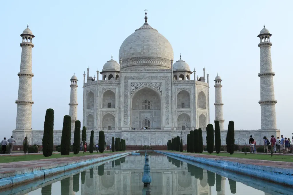 Countries having the most number of UNESCO World Heritage Sites: Taj Mahal, India