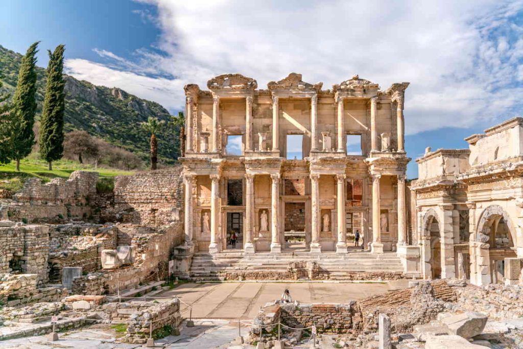 UNESCO World Heritage Sites: Celsus library in Ephesus, Turkey