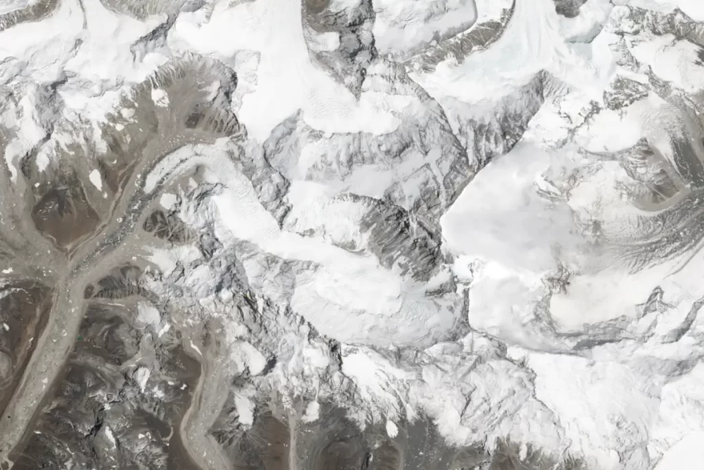 Mount Everest from space (2013)