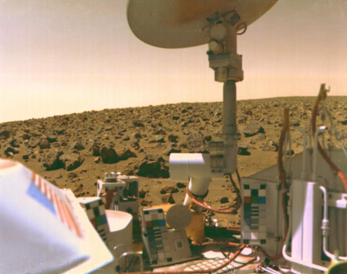 Viking 2 lander on Mars