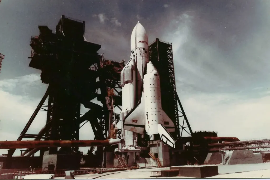 Tallest rockets ever launched: Energia rocket with Buran