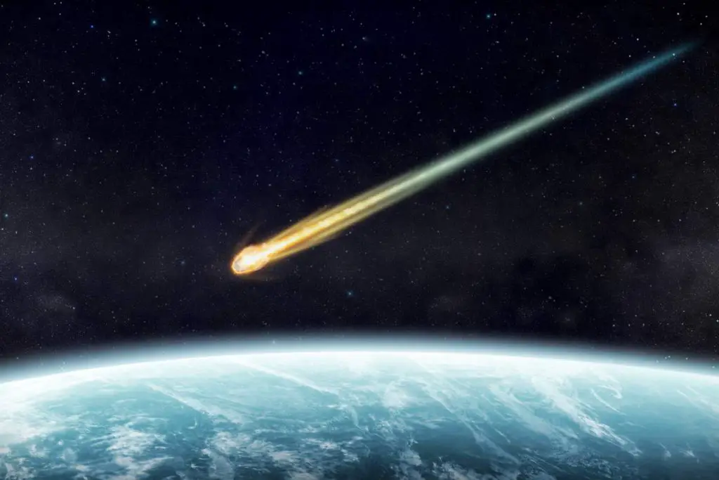 How fast do meteorites hit the ground