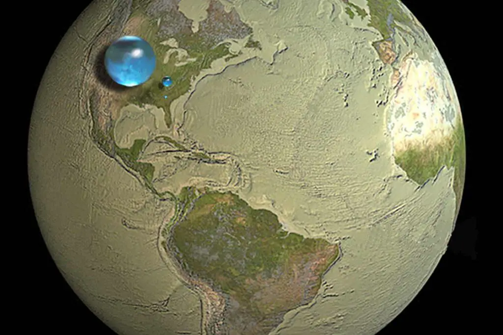 How much water is on Earth? All the world's water