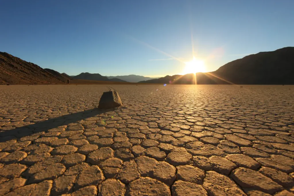 Death Valley in Eastern California, in the northern Mojave Desert