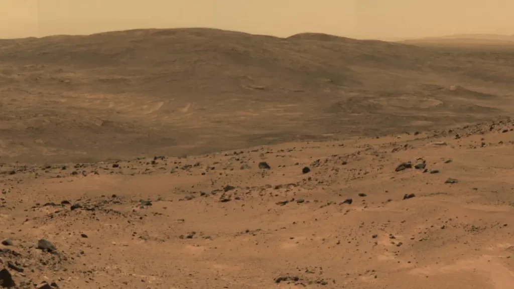 View from Husband hill (Mars), acquired by the Spirit rover