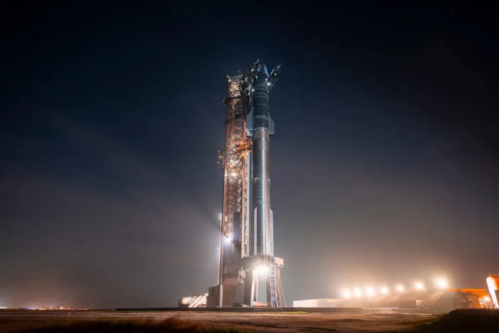 As of 2025, SpaceX Starship with Super Heavy boosters is the tallest rocket ever launched.