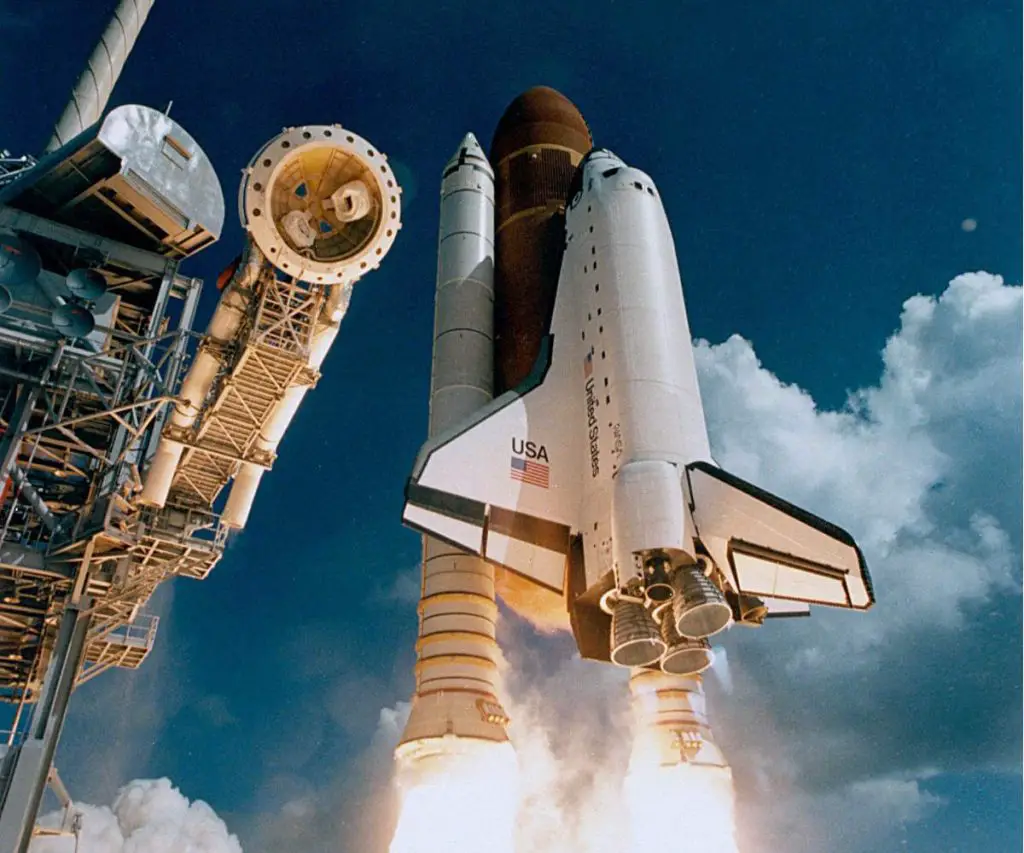 Space Shuttle Atlantis was first launched on October 3, 1985