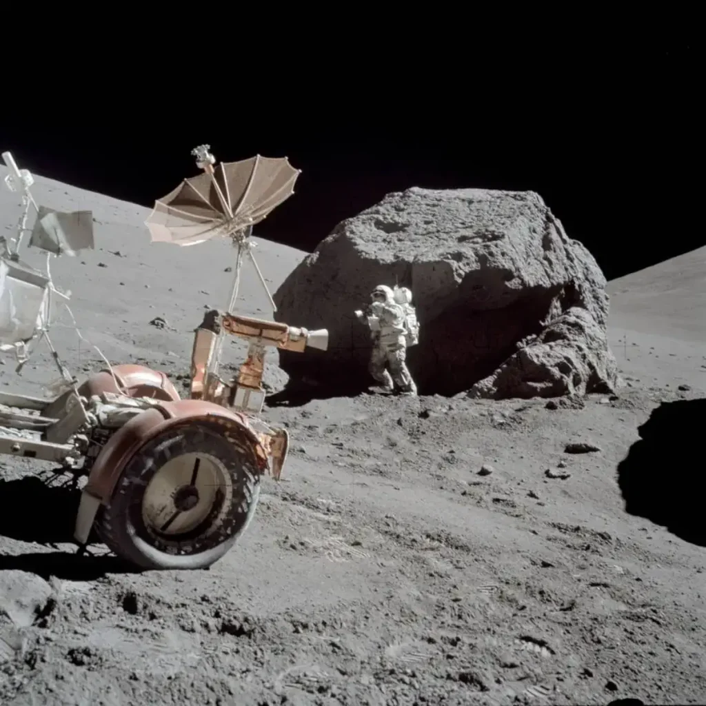 The last moonwalk - Apollo 17