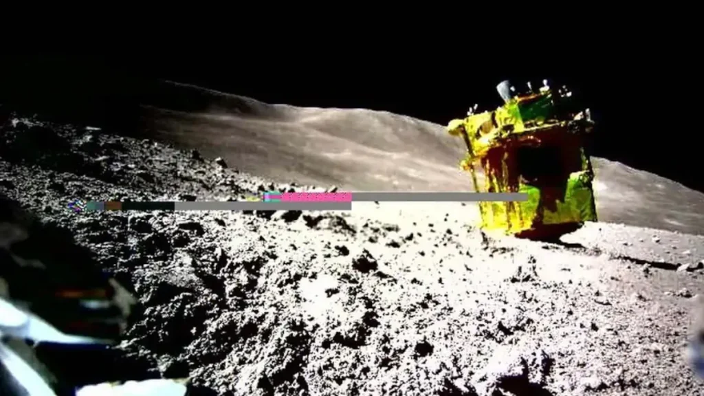 Smart Lander for Investigating Moon (SLIM) landed on the Moon upside-down